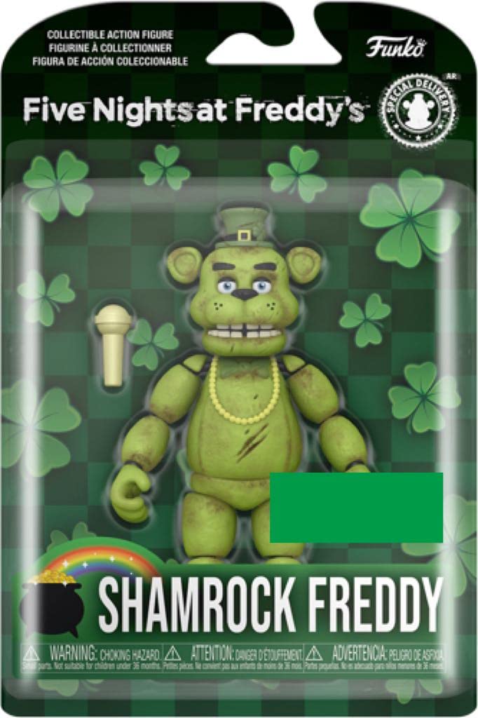 Funko シャムロックフレディ　フィギュア　完品 Amazon.com: Funko Five Nights at Freddy's Shamrock Freddy Action